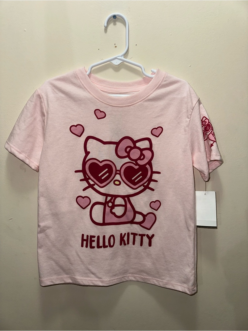 Hello Kitty Pink Graphic Tee for Kids size 8